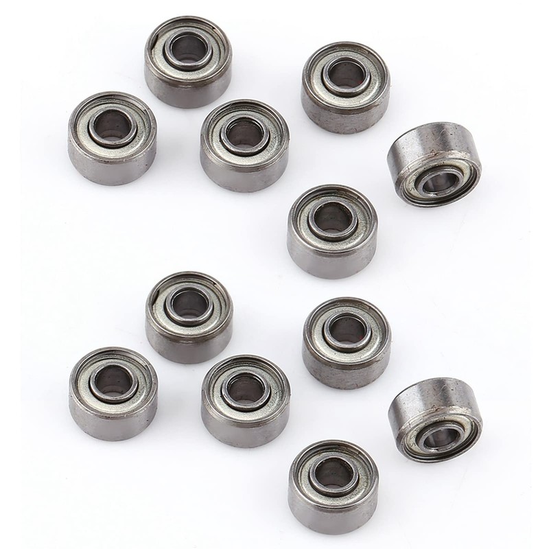 10Pcs Small Bearings Mini Ball Bearings 693ZZ Small Double Shielded