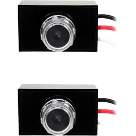 Outdoor Hard-Wired Post Eye Light Control with Photocell Light Sensor, Dusk to Dawn Sensor, Photocell Sensor, Light Sensor for Outdoor Lighting, UL Listed(2 Pack)