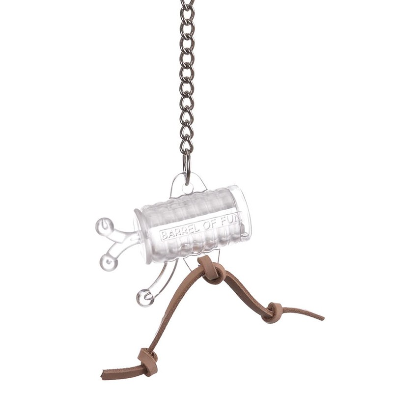 HappyBird Barrel of Fun Hideaway Toy