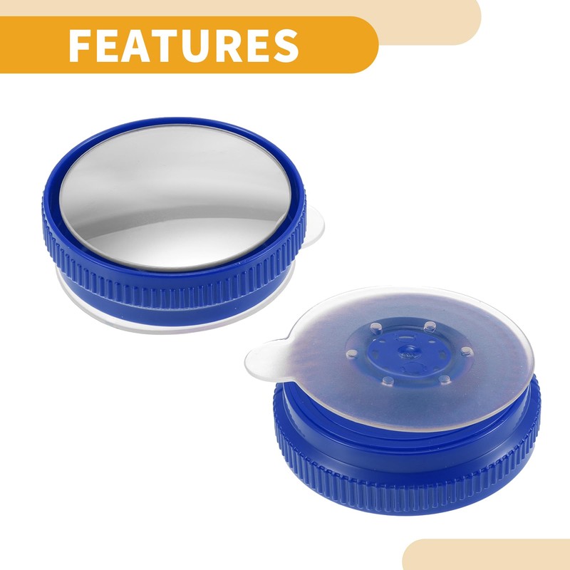 Partuto 1 Pair Universal Blind Spot Car Mirrors - Car