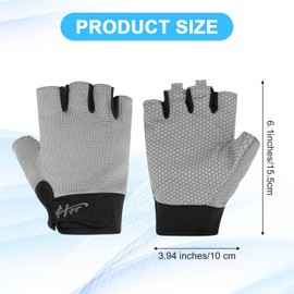 Qianyu Fingerless Gloves Fishing Gloves Driving Gloves Sailing Gloves Sun Protection Gloves Paddling Gloves Rowing Gloves for Kayak Hiking Cycling Outdoor Men Women