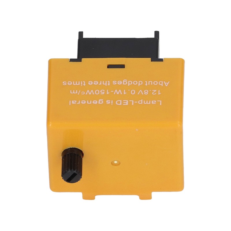 Electronic LED Flasher Relay 8 Pin Adjustable Frequency ABS Flasher