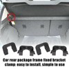 2 Set Rear Parcel Shelf Clips, Fastening Bracket Clip Luggage