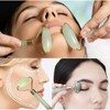 Rodillo de jade natural y juego de gua sha