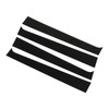 4pcs Black Pillar Posts Door Trim B Pillar Posts Door
