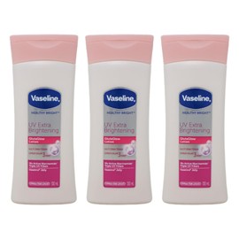 Vaseline UV Extra Brightening GlutaGlow Body Lotion – 3x100ml – With Niacinamide and Triple UV Filters