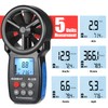 Wind Gauge Digital Anemometer, AIOMEST Hand Wind Meter AI-100 Wind