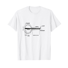 Jew Mouth Harp Jaw Harp Bass T-Shirt
