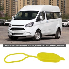 Be In Your Mind 2Pcs Windscreen Washer Bottle Cover Replacement 1060681 92GG17632BB 5116148 4374621 Compatible with Ford Transit/Focus MK2 Washer Bottle Cap