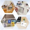Adboros 2.5’‘x3.5’‘ Acrylic Picture Frames, 16 Pack Small Acrylic Magnetic