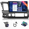 4G+64G Car Radio Stereo for Honda Civic 2006-2011, Wireless CarPlay