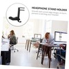 TEHAUX Adjustable Headphone Rack with PU Pad Desk Hook for