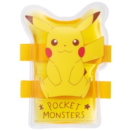 Skater CLBB1-A Pocket Monster Pikachu Ice Pack with Belt, 5.5 x 3.1 inches (14 x 8 cm)