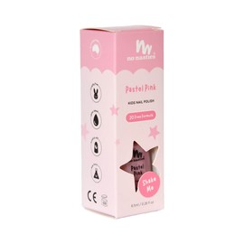 No Nasties Kids Water-Based Nail Polish - Pastel Pink, 8.5ml