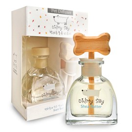 EVENDAY Oh my silly Air freshener Pet diffuser - Removing Ammonia Odor Deodorization Long Lasting Aroma Pet Perfume (Shea Butter)