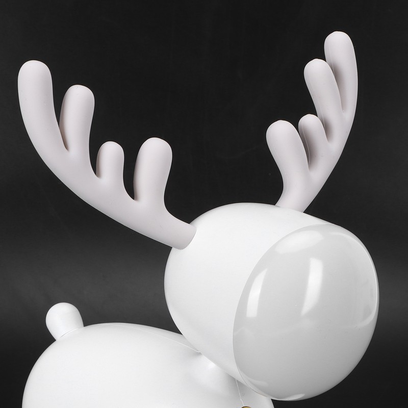 LED Night Light Cartoon Deer Shaped Table Lamp 1200mAh USB