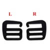 Adjustable 25mm Buckles for Webbing Slide Buckles Aluminium G Hook for Backpack Luggage Strap Webbing  (1 Pair)