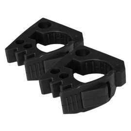 Alipis 2pcs Adjustable Rubber Quick Release Clamp for Leaf Spring and Atv Mounting Equipment Secure Fastening for Shovels Spades and Off Road Luggage Racks and Easy to Use