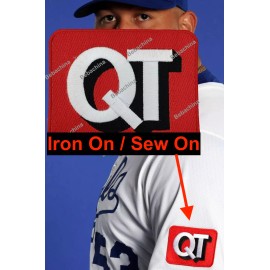 QT Patch QuikTrip Patch Kansas City Royals Baseball Jersey Ad Patch Embroidered!