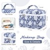 Large Makeup Bag Quilted Makeup Bags Cute Cosmetic Bag for