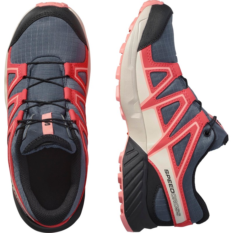 Salomon SPEEDCROSS WATERPROOF Scarpe da Trail Running, Bambini e Adolescenti
