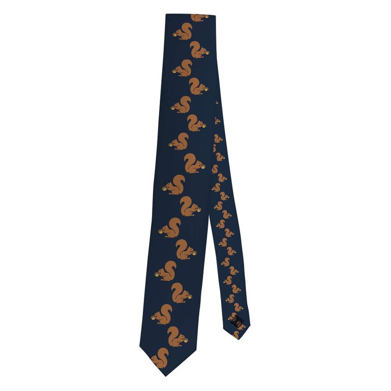 ThisWear Funny Squirrel Gifts for Men Squirrel Tie Squirrel Office