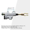 GOOFIT Motorcycle Rear Brake Hydraulic Master Cylinder for 50cc 70cc