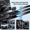 5'' USB Car Vent Fan, 3-Speed with Memory Function, 8.2ft