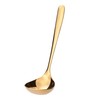 GRÄWE Sauce Spoon, Gold, Stainless Steel, Polished