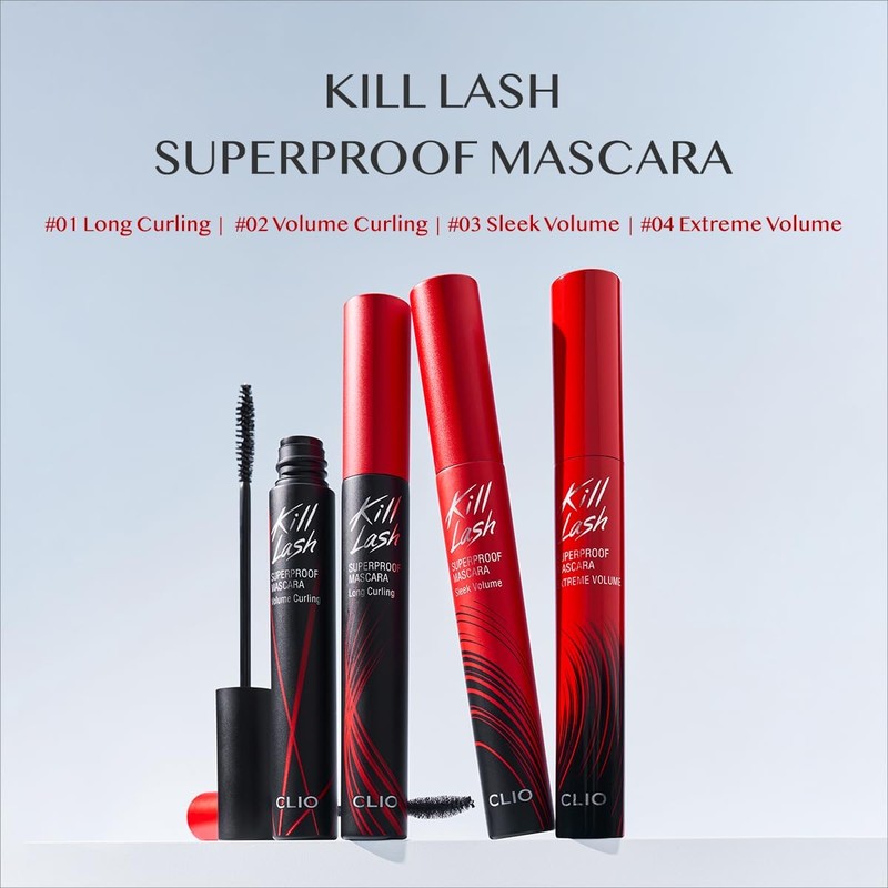 Clio Kill Lash Máscara de pestañas superresistente