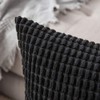 MIULEE Set of 2 Decorative Corduroy Cushion Covers 18x18 Inches,