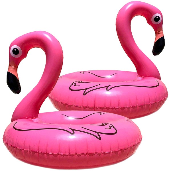 GiftExpress 48" Inflatable Flamingo Pool Float, Swim Party Toys, Fun