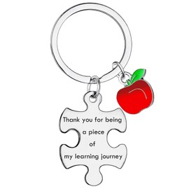 Teacher Appreciation Gifts Teacher Keychain Thank You Gifts for Teacher Gifts Leaving Gifts for Teacher Graduation Gifts Retirement Gifts Birthday Gifts Jewelry Present Key Chain