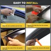 4pcs in Channel Window Visor Fit for 2011-2024 2025 2026