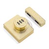 Wocoe Gold Cabinet Lock,Mechanical Password Lock,Anti Pry 3 Digit Password