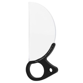 Handheld Split Diopter Filter 79mm, Optical Glass Foreground Blur Lens Filter for DSLR Cameras, Creative Photography Prism Effects with Cleaning Cloth Storage Bag