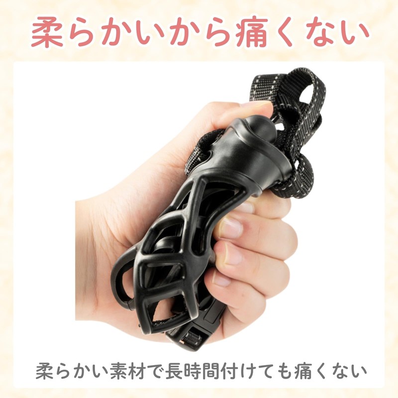 Letics 犬用 マズル 口輪 吠え 拾い食い 無駄吠え 噛みつき 傷舐め 防止