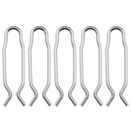 eMagTech 5PCS Pressure Washer Spring Clamp 50372210 Compatible with Karcher K3 K4 K5 K6 K7 Pressure Washer Hose Pipe 304 Stainless Steel Spring Clip