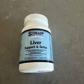Stallop Formulas LIVER Support & Detox 60 Veg Capsules | Exp 06/2026 Sealed