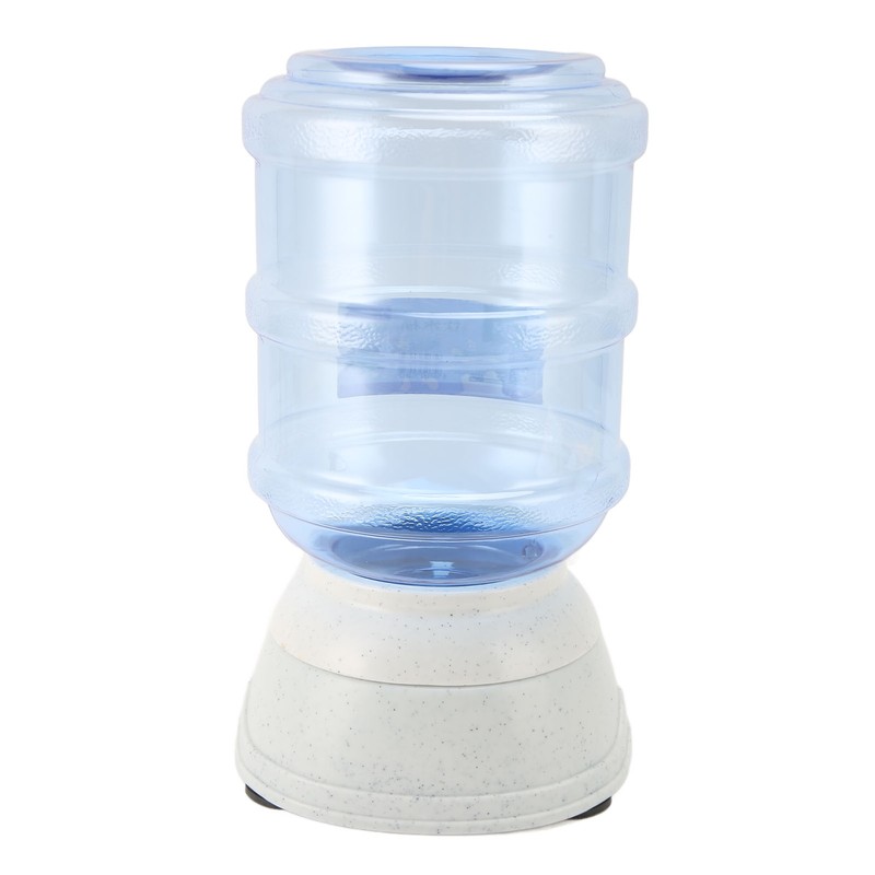 Pet Water Dispenser Gravity Refill Leakage Proof Clear Automatic Dog