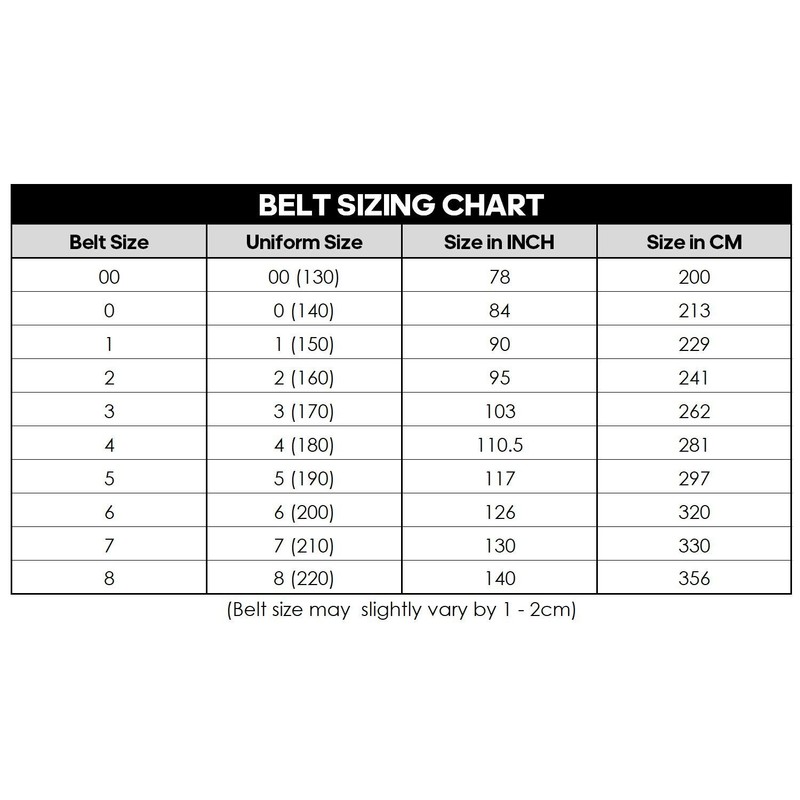 AAMA Martial Arts Belt Mixed Stripe Color Belts and Black