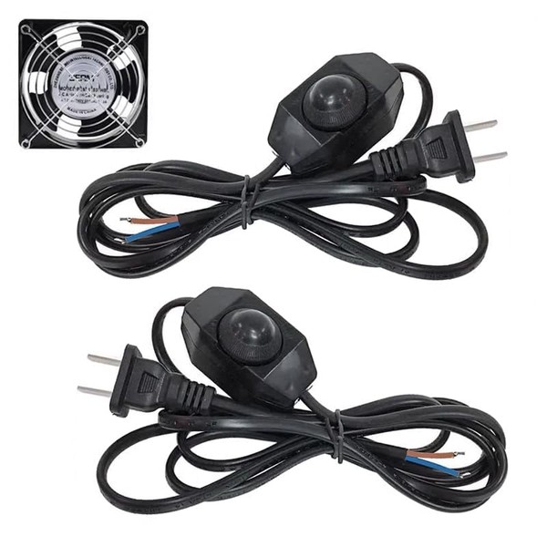 Taicols Interruptor de atenuación de lámpara con cable, Cable de