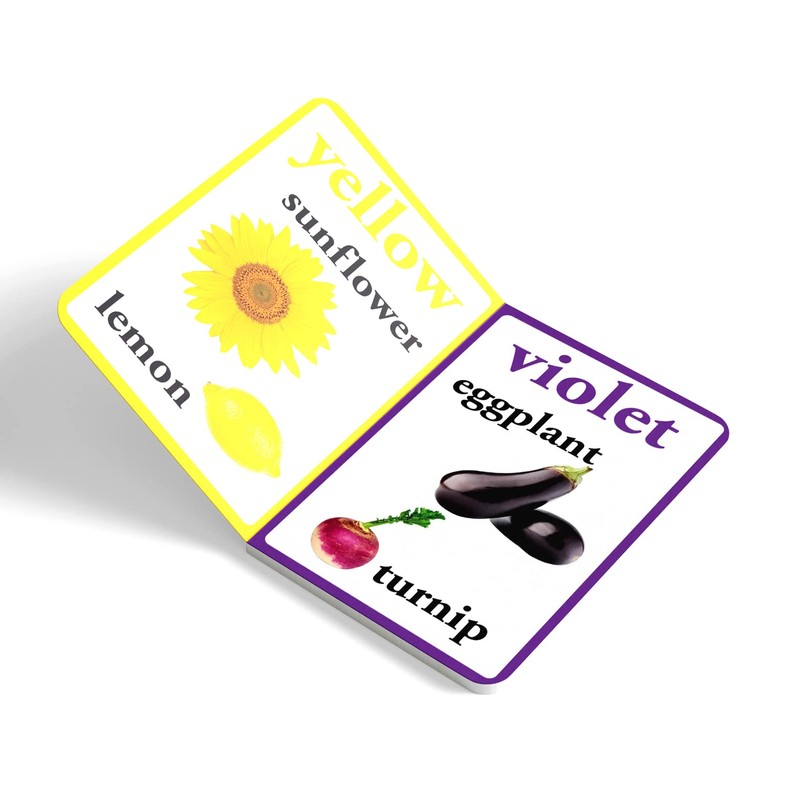 Colors: Early Learning Board Book With Large Font (Big Board