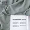 puredown Fitted Sheet 90 x 200 cm Microfibre Bed Sheet