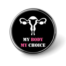 luckluccy My Body My Choice Pins Sets Anti Abortion Abortion Is Healthcare Backpack Pins Brooch Pins Against Abortion Custom Buttons Classic No Uterus No Opinion Pins For Backpack Lanyard Lapels