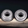 Akozon ボールベアリング 10個F686ZZミニ金属スチールダブルシールドフランジベアリング6 * 13 * 5mm