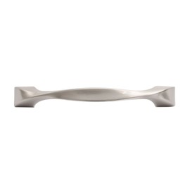 Hickory Hardware H076016-SN-10B Twist Collection Pull 3-3/4 Inch (96mm) Center to Center Satin Nickel (10 Pack)