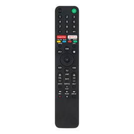 AULCMEET RMF-TX500U RMF-TX600U New Replace Remote Control fit for Sony OLED 4K UHD HDR Smart TV XBR55X950H XBR-55X850G XBR-65X850G XBR-75X850G
