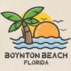 CafePress Florida Boynton Beach Reusable Natural Beige Canvas Shopping Bag