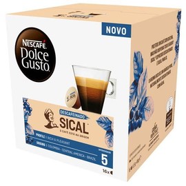 Nescafe Dolce Gusto Espresso Sical 3 x16 Coffee Pods Decaffeinated (48 Capsules)